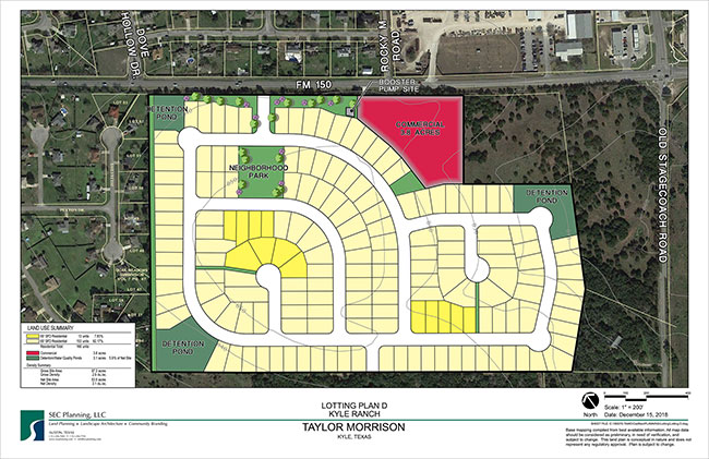 Kyle Ranch plan view
